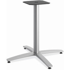 Between Seated-height X-base For 42" Table Tops, 32.68w X 29.57h, Silver