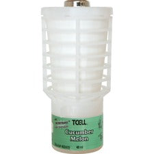 Rubbermaid Commercial TCell Dispenser Fragrance Refill - 6000 ft� - Cucumber Melon - 60 Day - 6 / Carton - Odor Neutralizer, VOC-free, Recyclable