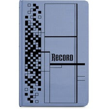 Record Ledger Book, Record-style Rule, Blue Cover, 11.75 X 7.25 Sheets, 500 Sheets/book