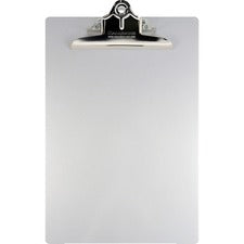 Recycled Aluminum Clipboard With High-capacity Clip, 1" Clip Capacity, Holds 8.5 X 11 Sheets, Silver