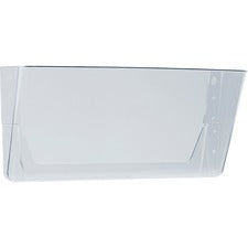 Wall File, Legal Size, 16" X 4" X 7", Clear