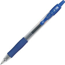 G2 Premium Gel Pen, Retractable, Extra-fine 0.5 Mm, Blue Ink, Smoke Barrel, Dozen