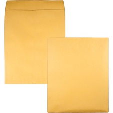 Jumbo Size Kraft Envelope, Cheese Blade Flap, Fold-over Closure, 14 X 18, Brown Kraft, 25/pack