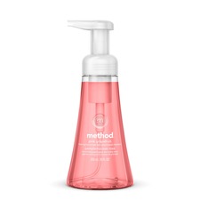 Method Foaming Hand Soap - Pink Grapefruit Scent - 10 fl oz (295.7 mL) - Pump Bottle Dispenser - Hand - Light Pink - Pleasant Scent, Paraben-free, Phthalate-free, Triclosan-free, EDTA-free - 6 / Carton