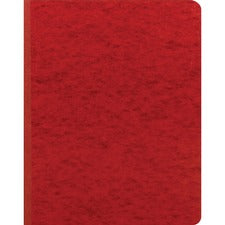 Prong Fastener Premium Pressboard Report Cover, Two-piece Prong Fastener, 3" Capacity, 8.5 X 11, Bright Red/bright Red