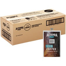 Flavia Freshpack Alterra Cinnamon Dolce Iced Coffee - Compatible with Flavia Creation 500, FLAVIA Creation 600 - Dark - 90 / Carton