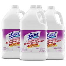 Lysol Antibacterial All-Purpose Cleaner - Concentrate Liquid - 128 fl oz (4 quart) - 4 / Carton - Clear