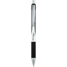 Z-grip Flight Ballpoint Pen, Retractable, Bold 1.2 Mm, Black Ink, Black Barrel