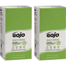 Gojo&reg; Pro TDX 5000 Refill Multi Green Hand Cleaner - Citrus Scent - 1.3 gal (5 L) - Soil Remover, Dirt Remover - Hand - Green - Non-abrasive - 2 / Carton