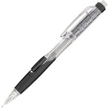 Twist-erase Click Mechanical Pencil, 0.7 Mm, Hb (#2.5), Black Lead, Black Barrel
