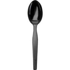 Dixie Ultra&reg; Smartstock Series-O Mediumweight Combo Spoon Refill By GP Pro - 40 / Pack - 24/Carton - Spoon - 1 X Spoon - Polystyrene - Black