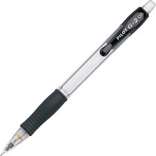 G2 Mechanical Pencil, 0.5 Mm, Hb (#2.5), Black Lead, Clear/black Accents Barrel, Dozen