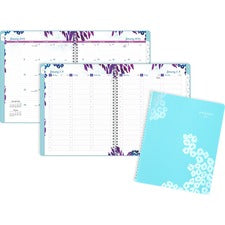 Wild Washes Weekly/monthly Planner, Wild Washes Flora/fauna Artwork, 11 X 8.5, Blue Cover, 13-month (jan-jan): 2023-2024