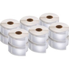 Lw Multipurpose Labels, 1" X 2.13", White, 500 Labels/roll, 12 Rolls/pack
