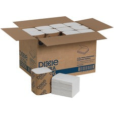 Dixie Ultra Interfold 2-Ply Refill White Dispenser Napkins White 6000/Case