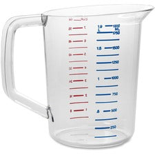 Bouncer Measuring Cup, 2 Qt, Clear