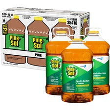 Pine-Sol Multi-surface Cleaner Disinfectant Pine 144oz Bottle 3 Bottles/Case