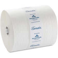 Hardwound Roll Towels, 1-ply, 8.25" X 700 Ft, White, 6 Rolls/carton