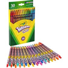 Twistables Colored Pencils, 2 Mm, 2b (#1), Assorted Lead/barrel Colors, 30/pack