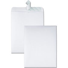 Redi-strip Catalog Envelope, #13 1/2, Cheese Blade Flap, Redi-strip Adhesive Closure, 10 X 13, White, 100/box