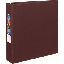 Heavy-duty Non-view Binder With Durahinge And One Touch Ezd Rings, 3 Rings, 2" Capacity, 11 X 8.5, Maroon