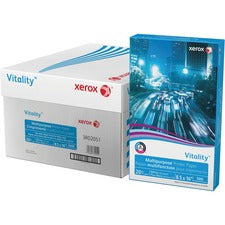 Xerox™ Vitality Multipurpose Print Paper 92 Bright 20 Lb Bond Weight 8.5x14 White 500 Sheets/ream 10 Reams/Case