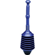 Impact Products Deluxe Professional Plunger - 2.75" Cup Diameter - Polyethylene - Dark Blue