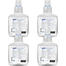 PURELL&reg; Hand Sanitizer Foam Refill - 40.6 fl oz (1200 mL) - Kill Germs - School, Hand - Dye-free, Fragrance-free, Hygienic - 4 / Carton
