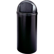 Marshal Classic Container, 15 Gal, Plastic, Black