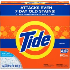 Tide Original Laundry Powder - Concentrate Powder - 143 Oz (8.94 Lb) - Original Scent - 2 / Carton - White