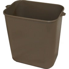 Impact Products Soft-Sided Wastebasket - 3.50 gal Capacity - Dent Resistant, Rust Resistant, Leak Resistant, Durable - 12.2" Height x 7.9" Width - Polyethylene, Plastic - Beige - 12 / Carton