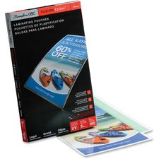 Ezuse Thermal Laminating Pouches, 5 Mil, 9" X 14.5", Gloss Clear, 100/box