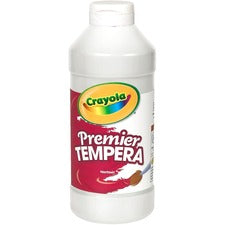 Premier Tempera Paint, White, 16 Oz Bottle