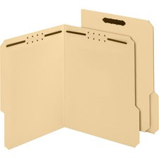 Pendaflex 1/3 Tab Cut Letter Recycled Top Tab File Folder - 8 1/2" x 11" - 3/4" Expansion - 2 x Prong K Style Fastener(s) - 2" Fastener Capacity for Folder - Top Tab Location - Assorted Position Tab Position - Manila - Manila - 10% Recycled - 50 / Box