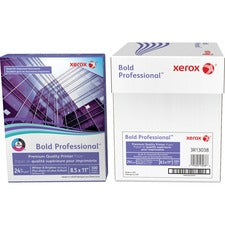 Bold Professional Quality Paper, 98 Bright, 24 Lb Bond Weight, 8.5 X 11, White, 500/ream
