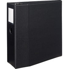 Durable Non-view Binder With Durahinge And Ezd Rings, 3 Rings, 5" Capacity, 11 X 8.5, Black, (8901)