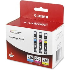 Canon CLI-226 Original Ink Cartridge - Inkjet - Cyan, Magenta, Yellow - 1 Each
