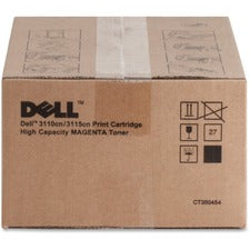 Dell Original High Yield Laser Toner Cartridge - Magenta - 1 Each - 8000 Pages