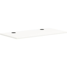 HON Mod HLPLRW4824 Work Surface - 48" x 24" - Finish: Simply White