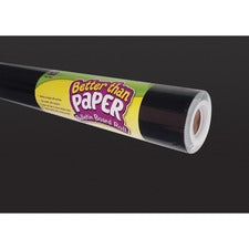 Teacher Created Resources Bulletin Board Roll - Bulletin Board, Poster, Student - 12 ftHeight x 48"Width - 1 Roll - Black - Fabric