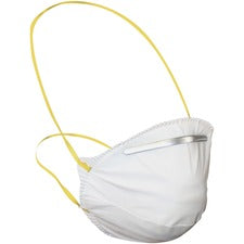 ProGuard Particulate Respirators - Comfortable, Adjustable Nose-piece, Disposable - Mist, Dust, Respiratory, Pollen Protection - White - 20 / Box
