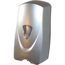Foameeze Bulk Foam Sensor Soap Dispenser with Refillable Bottle - Automatic - 1.06 quart Capacity - Support 4 x C Battery - Silver - 1Each