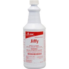 RMC Jiffy Spray Cleaner - Liquid - 32 fl oz (1 quart) - 12 / Carton - Yellow