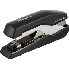 Swingline Omnipress 60 Stapler - 60 Sheets Capacity - 210 Staple Capacity - Full Strip - 5/16" Staple Size - Black, Gray
