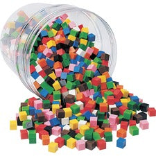 Learning Resources Centimeter Cubes Set - Theme/Subject: Learning - Skill Learning: Counting, Measurement, Patterning - 6 Year & Up - 1000 Pieces