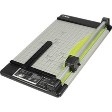 CARL Heavy-Duty Metal Base 18" Paper Trimmer - 1 x Blade(s)Cuts 36Sheet - 18" Cutting Length - Straight, Perforated Cutting - 0.8" Height x 14" Width - Metal Base, Acrylonitrile Butadiene Styrene (ABS), Acrylic - Gray