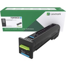 Lexmark Unison Original Toner Cartridge - Laser - Standard Yield - 8000 Pages - Cyan - 1 Each