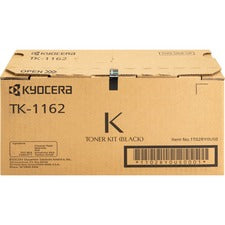 Kyocera TK-1162 Original Laser Toner Cartridge - Black - 1 Each - 7200 Pages