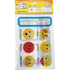 Ashley Smart Poly Emotions Icon Mini Set - Skill Learning: Interactive Learning, Emotion, Educational - 35 Pieces - 1 Each