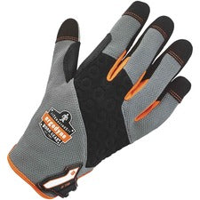 Proflex 710 Heavy-duty Mechanics Gloves, Gray, 2x-large, Pair, Ships In 1-3 Business Days